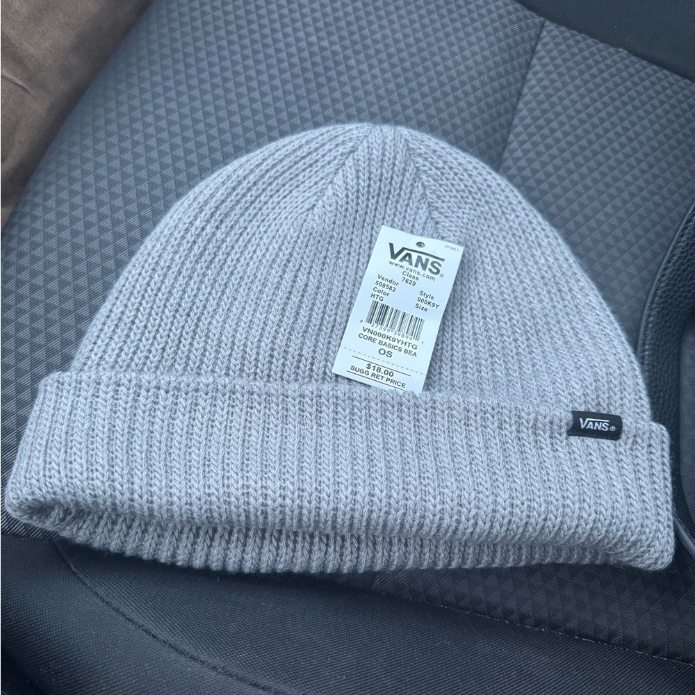 Vans Gray Knit Beanie